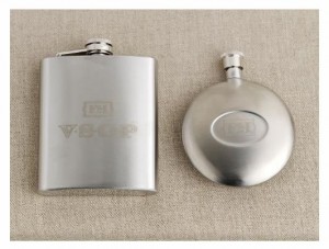 EJ Brandy Steel Flasks