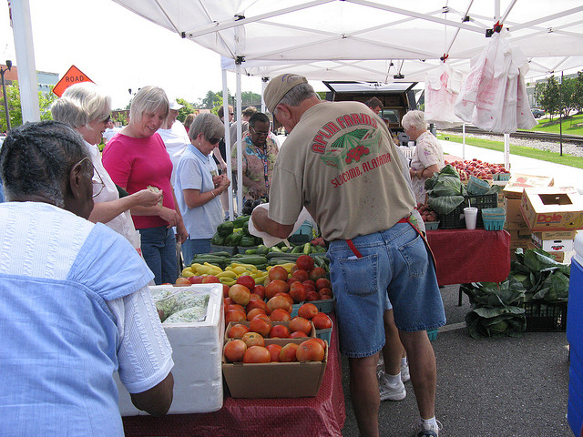 farmers market