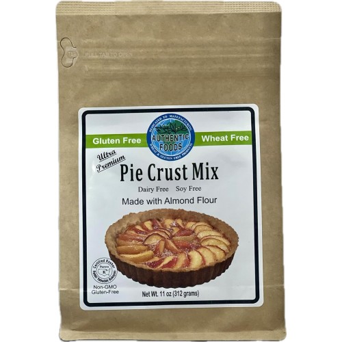 Authentic Foods Gluten Free Pie Crust Mix, 11 Ounce