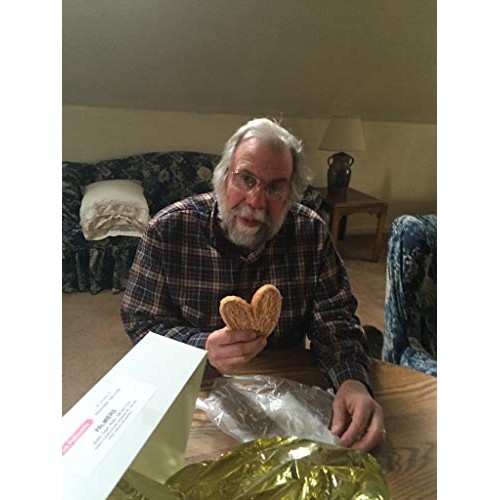 Palmiers Gourmet Cookies Box Of 8 Handmade In A Bakery - These