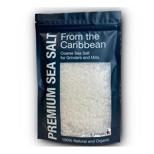 Premium Caribbean Real Sea Salt For Grinder Refill 16 oz Kosher ...