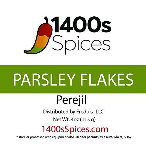 1Lb Dried Parsley Flakes Food Service Size Perejil Seco