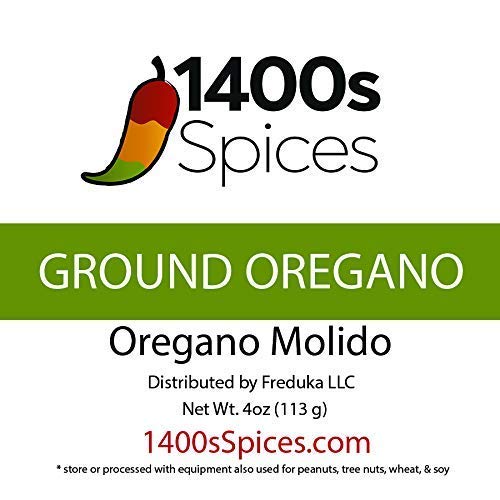 4Oz Oregano Ground Powder, Orgeano Mexicano Molido En Polvo.