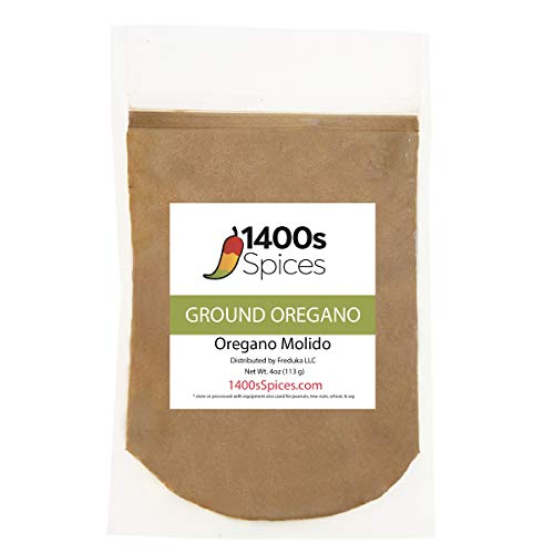 4Oz Oregano Ground Powder, Orgeano Mexicano Molido En Polvo.