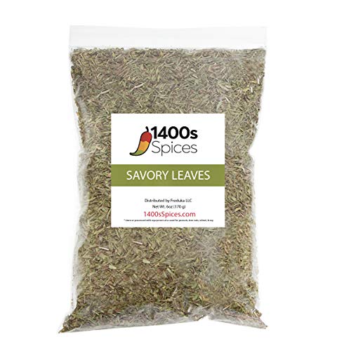 6Oz Cut Savory Spice Leaves. Ideal For Soups, Salads, Meat And V