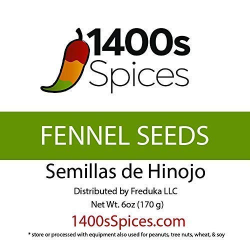 6Oz Fennel Seed Semillas De Hinojo, Foeniculum Vulgare.