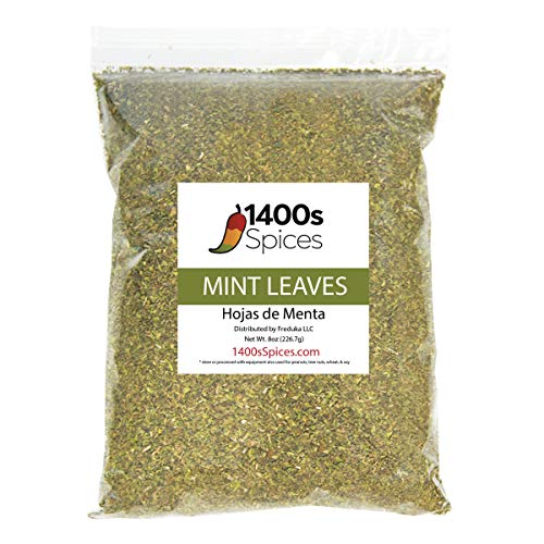 8Oz Cut Dried Mint Leaves Hojas De Menta. Fresh And Intense Me