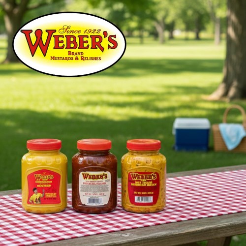 Buffalos Own Webers Brand Original Horseradish Mustard 16 Ounce
