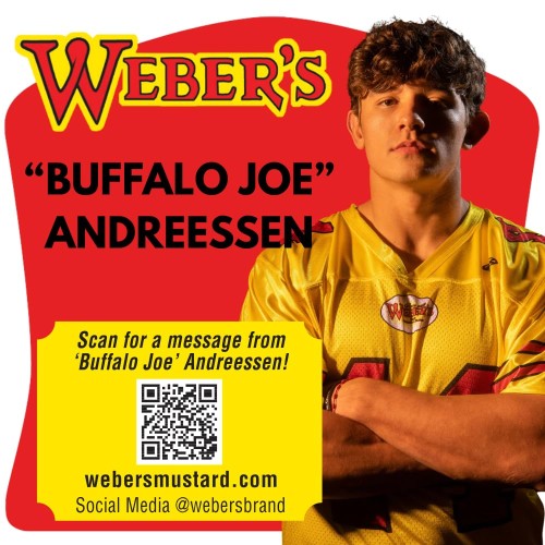 Buffalos Own Webers Brand Original Horseradish Mustard 16 Ounce