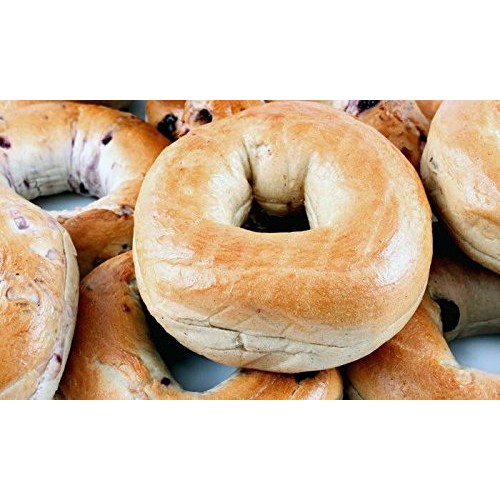 1800nycbagels Fresh New York Bagels - 18 pack - 6 Plain 6 Onion ...