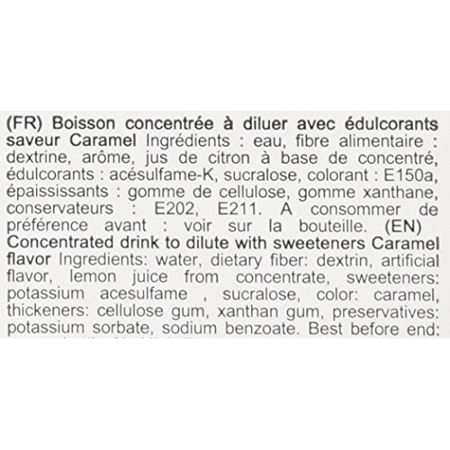 1883 Maison Routin France Sugar Free Caramel Syrup, 33.8 Fl Oz