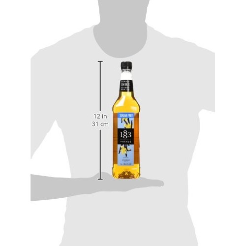 Routin 1883 Sugar-Free Vanilla Syrup - 1L Pet Bottle
