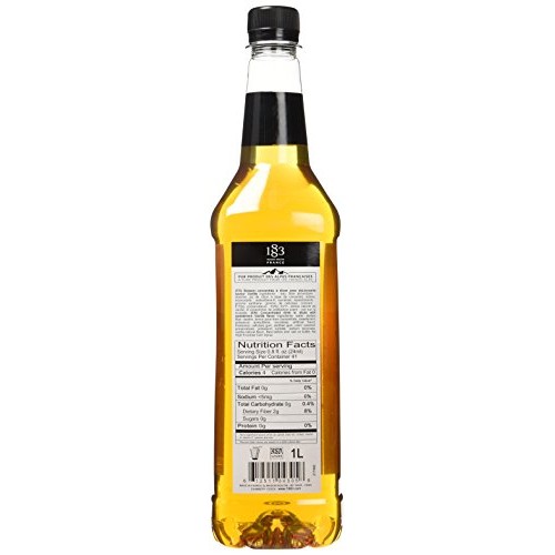 Routin 1883 Sugar-Free Vanilla Syrup - 1L Pet Bottle