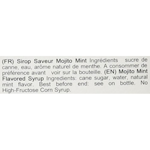 1883 Maison Routin - Mojito Mint Syrup - Made in France - Pet Bo...