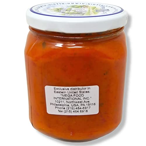 Nezhin Lutenica Bell Pepper Spread Paste with Carrots and Tomato...