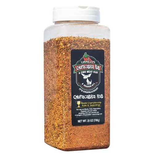 2 Gringos Chupacabra Original Fine Meat Rub, 25 Ounce