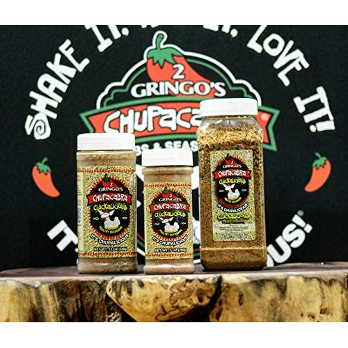 2 Gringos Chupacabra Cluckalicous Poultry Seasoning, 25 Ounce