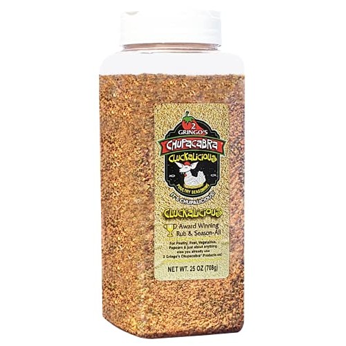 2 Gringos Chupacabra Cluckalicous Poultry Seasoning, 25 Ounce