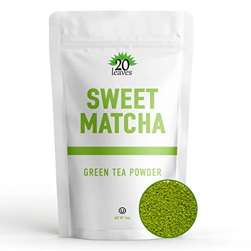 Japanese Sweet Matcha Powder  - Sweetened Green Tea Powder - Bar...