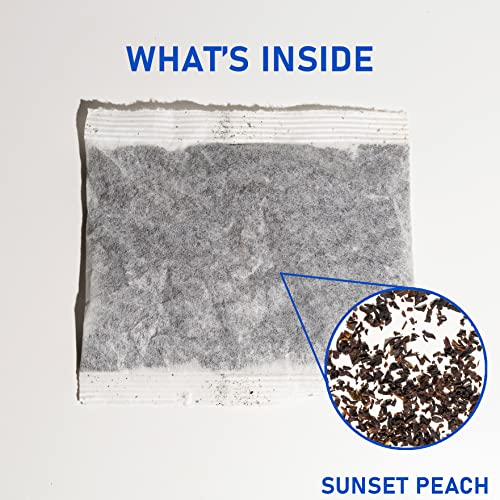 Sunset Peach Black Iced Tea - 8 Individual .75oz Filter Pouch Te...