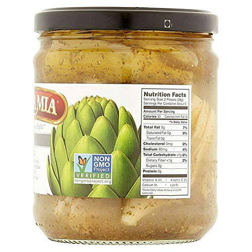 Cara Mia California Style Grilled Artichoke Hearts, 14.45 Oz 2