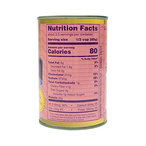 Polar Fancy Pink Salmon, 14.75-Ounce 2 Pack