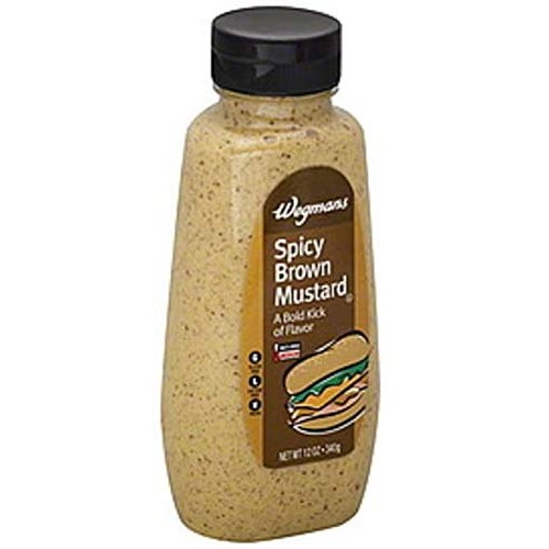 Wegmans Spicy Brown Mustard - A Bold Kick Of Flavor - 12 Oz. 2