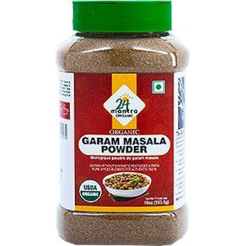 24 Mantra Organic Garam Masala - 10 Oz Jar Usda Certified Organic