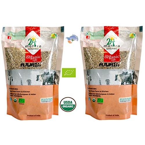 Organic Ajwain Seeds - ★ Usda Certified Organic - ★ European Uni