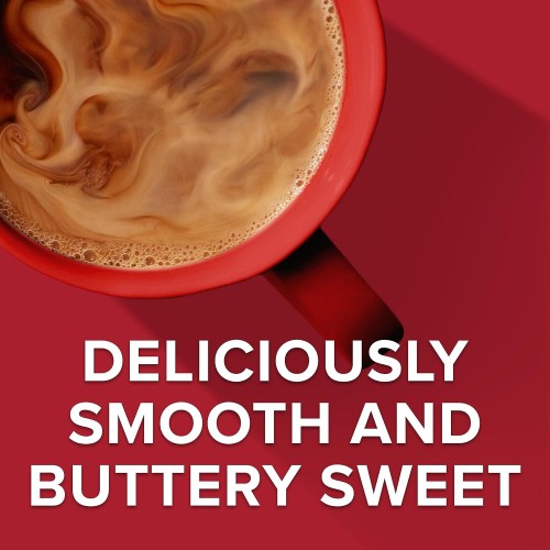 Folgers Buttery Caramel Flavored Coffee, 72 Keurig K-Cup