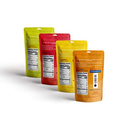 2Go! Snacks Organic Dried Fruit 4 Count Mixed, 1.76 Oz