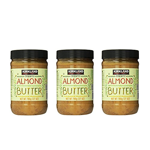 Kirkland Signature Creamy Almond Butter, 27 Ounce Pack Of 3