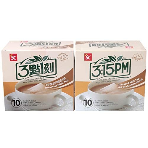 3:15Pm - Roasted Milk Tea, 7.06 Oz - 10 Bags Pack Of 2