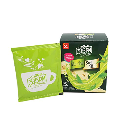 Soy Milk Tea – Matcha By 3:15Pm, 3.52Oz Pack Of 5