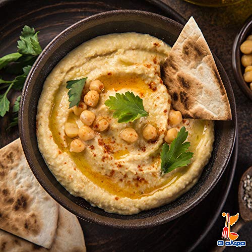 3Alfa Dried Peeled Chick Peas, Greek Garbanzo Beans - 1.1 Pound