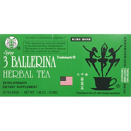 3 Ballerina Diet Tea Extra Strength For Men And Women 3 Boxes X 3 Ballerina Diet Tea Extra Strength For Men And Women 3 Boxes X