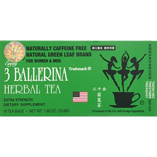 3 Ballerina Diet Tea Extra Strength For Men And Women 3 Boxes X 3 Ballerina Diet Tea Extra Strength For Men And Women 3 Boxes X