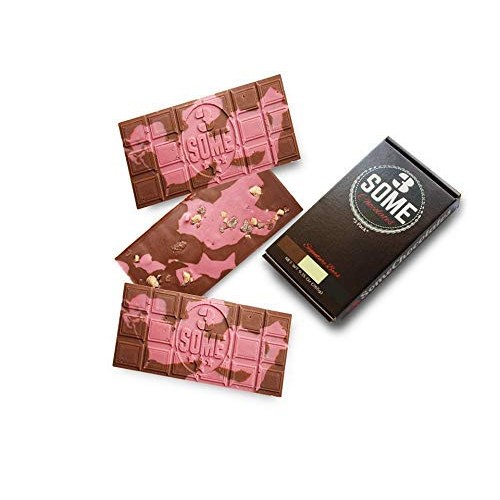 3 Some Chocolates Signature Gourmet Chocolate Bars Ruby & Milk ...
