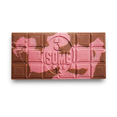 3 Some Chocolates Signature Gourmet Chocolate Bars Ruby & Milk ...
