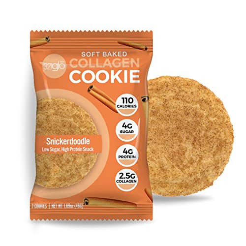 321glo Collagen Protein Cookies, Soft-Baked Cookies, Low Carb an...