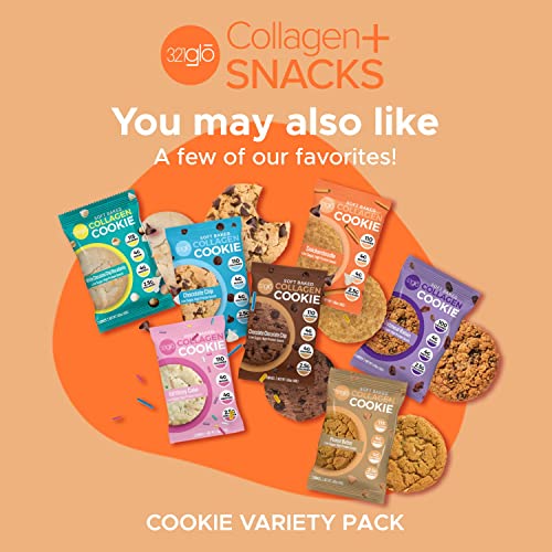 321glo Collagen Protein Cookies, Soft-Baked Cookies, Low Carb an...