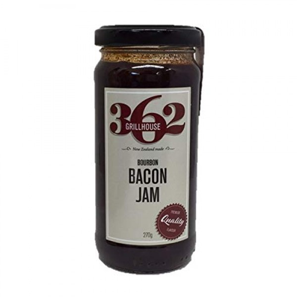 Bourbon Bacon Jam, Hand Made in Small Batches by 362 Grillhouse
