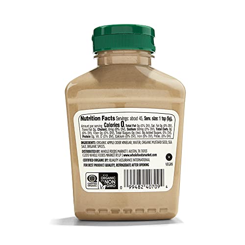365 by Whole Foods Market, Organic Dijon Mustard, 8 Ounce