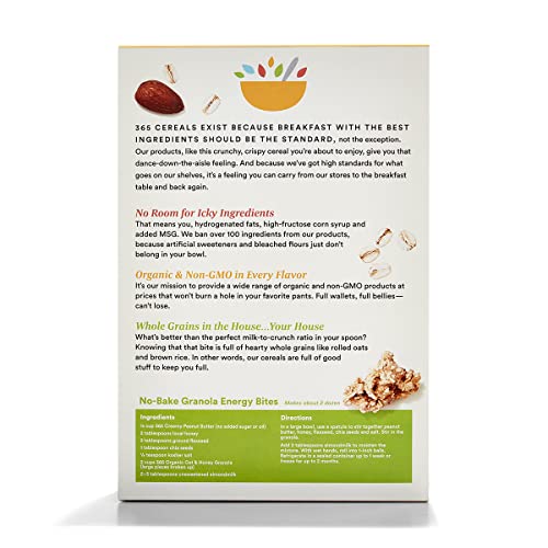 365 by Whole Foods Market, Organic Granola Oat And Honey, 17 Ounce 365 by Whole Foods Market, Organic Granola Oat And Honey, 17 Ounce
