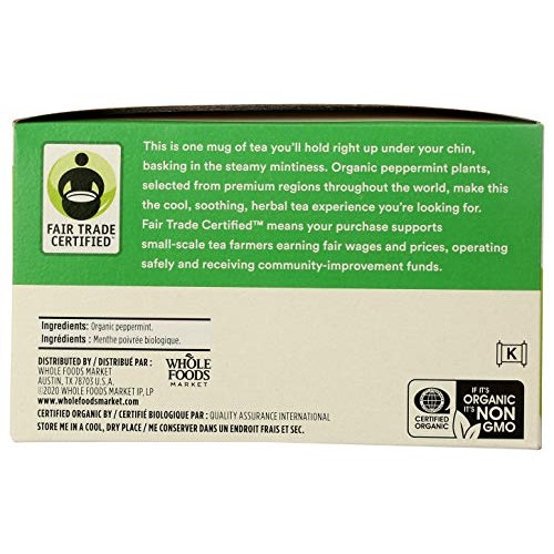 365 By Whole Foods Market, Organic Herbel Tea - Caffeine Free, P