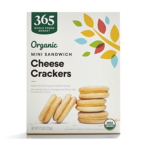 365 by Whole Foods Market, Organic Mini Cheese Sandwich Crackers...