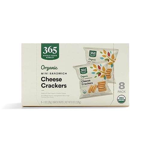365 by Whole Foods Market, Organic Mini Cheese Sandwich Crackers...