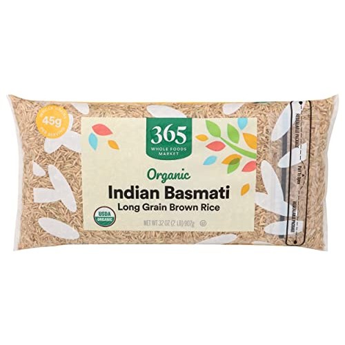 365 By Whole Foods Market, Organic Long Grain Rice, Brown Indian