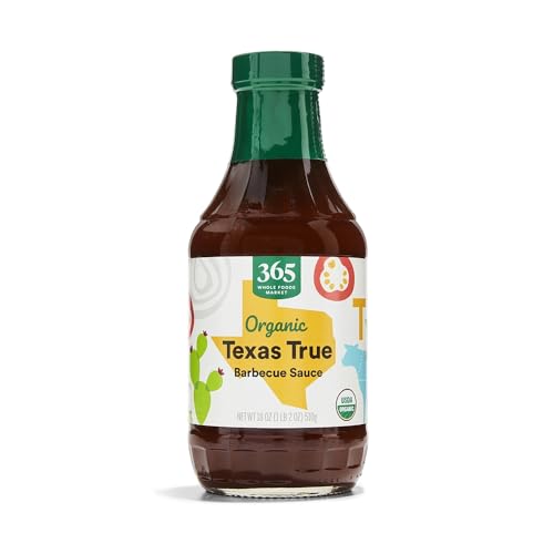 365 by Whole Foods Market, Bbq Texas True Organic, 18 Ounce