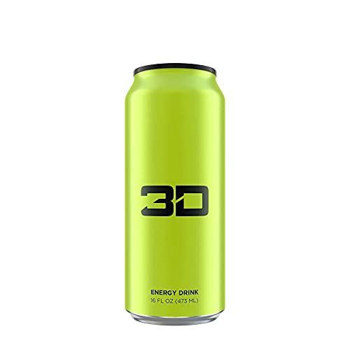 3D Energy Drink | Caffeine, Zero Sugar, Taurine, Panax Ginseng, ...